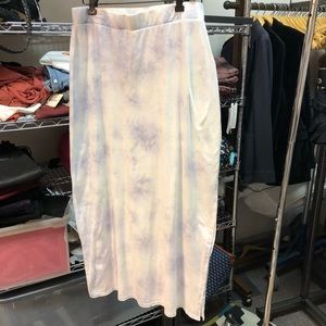 Z supply tie dye skirt NWT